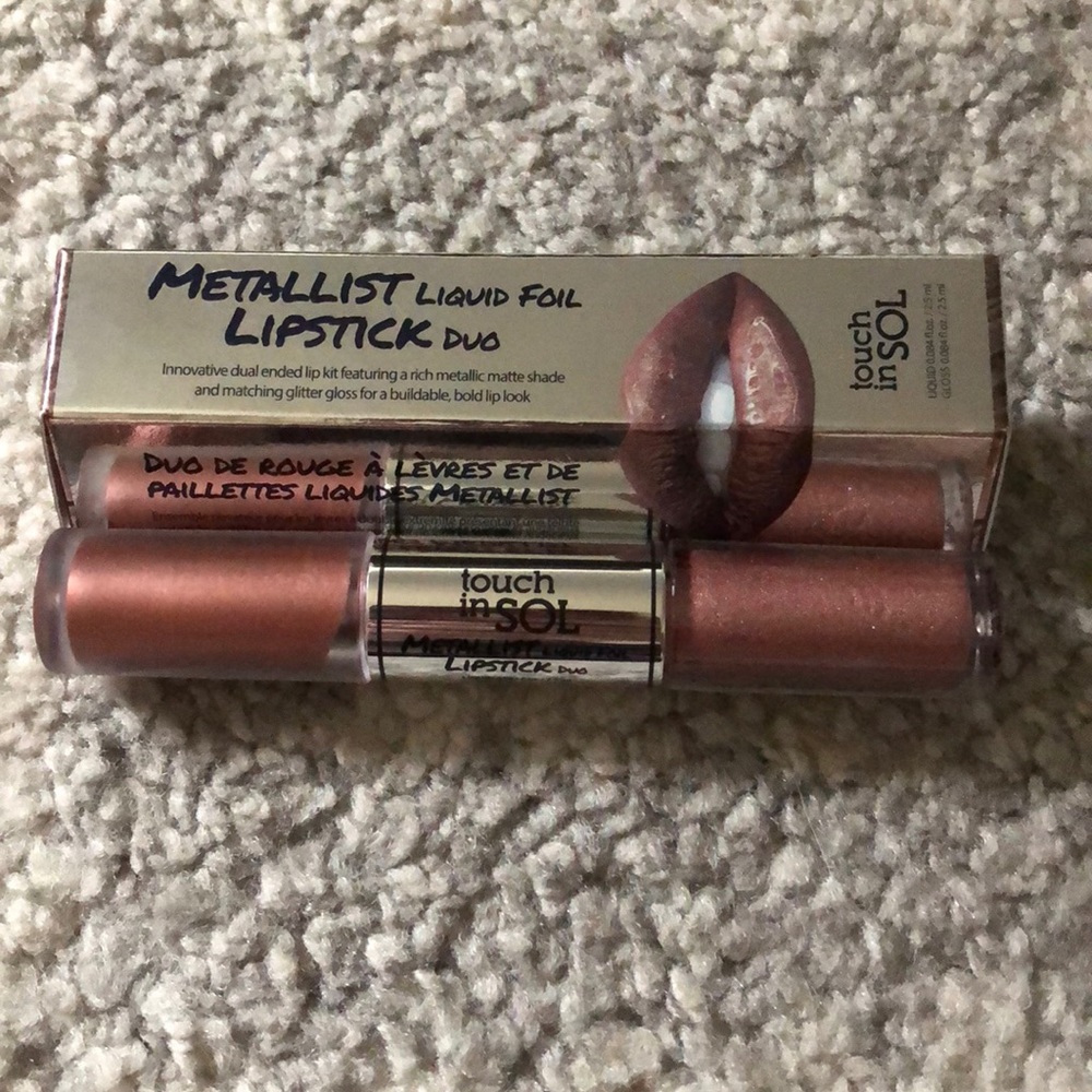 Touch In Sol Metallist Liquid Foil Lipstick Duo